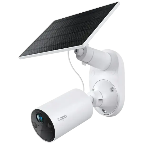 Cámara de Vigilancia Wi-Fi Solar con Batería Recargable y Detección IA