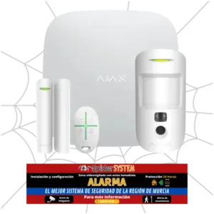 Kit AlarmaAjax StarterKit Cam Plus Blanco