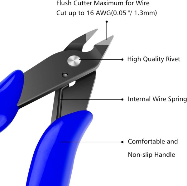 Alicate De Corte Plato Azul - Imagen 3