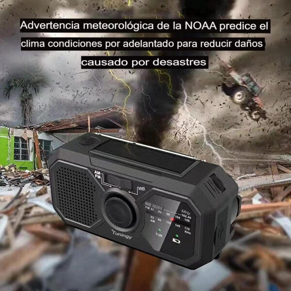 Radio solar portátil kits de emergencia - Imagen 5