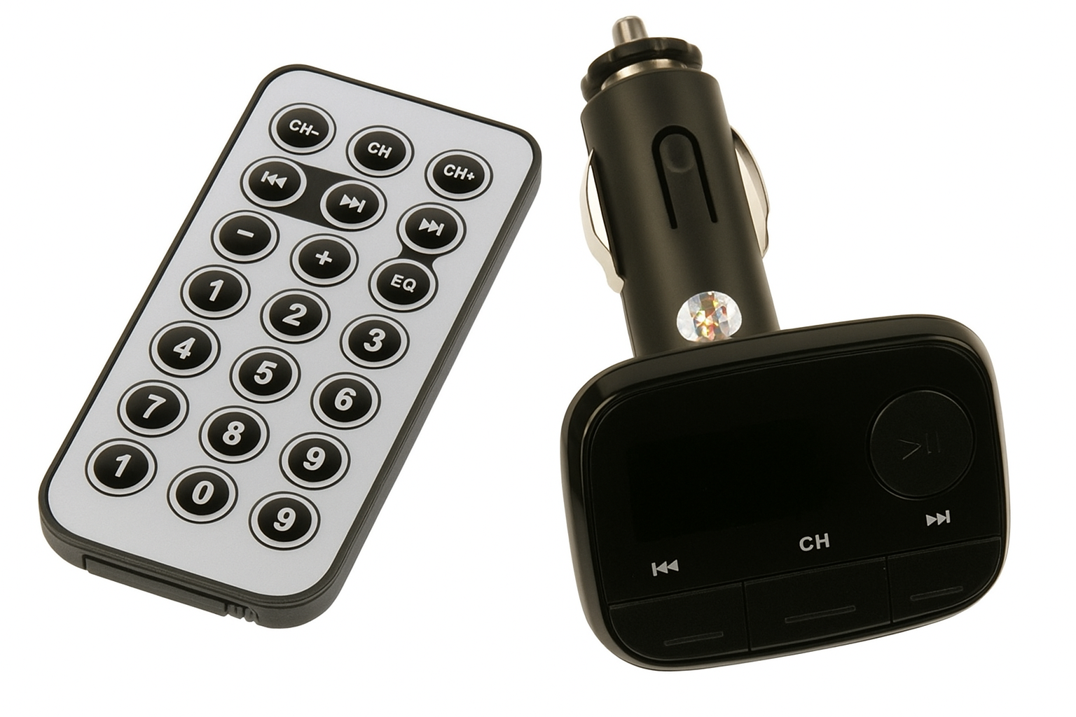 TRANSMISOR RADIO FM Y MP3 ADAPTADOR MECHERO VEHÍCULO